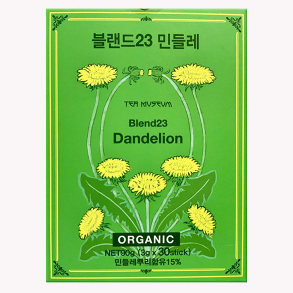 티뮤지움 블랜드23 민들레 뿌리차 90g(3g x 30스틱)Tea Museum Blend23 Dandelion Tea Net90g(3g x 30stick)